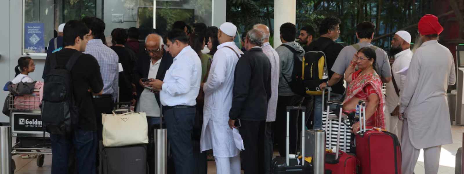 IndiGo ගුවන් සේවයේ කාර්යය මණ්ඩල හිඟයක්